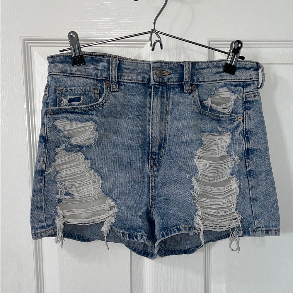 American Eagle Outfitters Distressed Denim Shorts